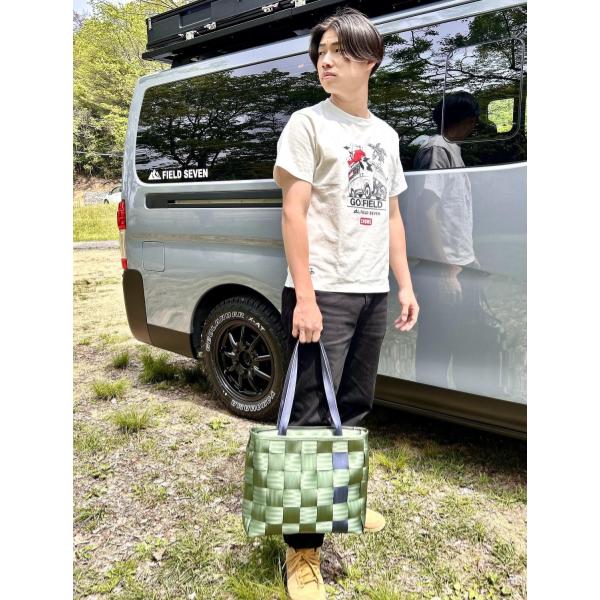 FIELD SEVEN ( フィールドセブン ) Seat Belt Bag シートベルトバッグ | バッグ | カバン | 通勤 | 通学 | 丈夫 | オシャレ | 強い | 人気 | トートバッグ | 大きめ | 大容量 | 壊れにくい | オリジナル | ふぃーるどせぶん