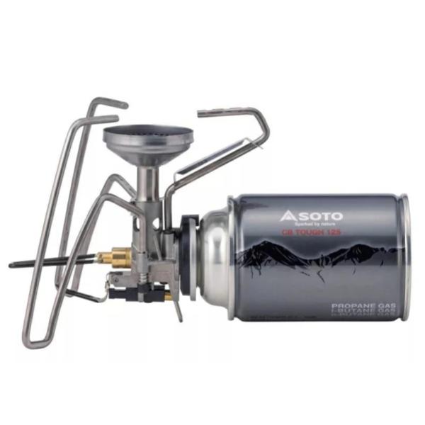 SOTO ( ソト ) レギュレーターストーブ TriTrail トライトレイル | ST-350 | シングルバーナー | アウトドア | 登山 | キャンプ | 調理 | ソロキャンプ | コンパクト | 軽い | 軽量 | シングルストーブ | そと