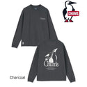 CHUMS ( チャムス ) ブービーバードツインズロングスリーブTシャツ 長袖 Tシャツ ロンT オーバーサイズ ゆったり おしゃれ メンズ レディース ユニセックス バックプリント アウトドア コットン 綿 CH01-2868