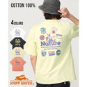 KRIFF MAYER ( クリフメイヤー ) クリフラビット半袖Tシャツ ネイチャー Tシャツ 半袖 メンズ レディース 綿100％ プリントTシャツ うさぎ アニマル カジュアル アウトドア 2556301