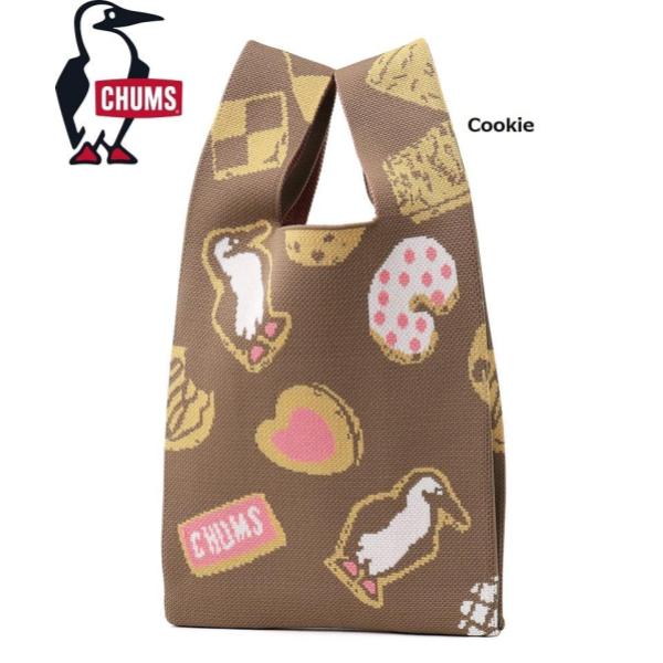 CHUMS ( チャムス ) ジャカードニットミニトートバッグ | トートバッグ | 散歩 | お出かけ | ミニバッグ | 小さめ | ジャカード編み | エコバッグ | サブバッグ | CH60-3934 | ちゃむす