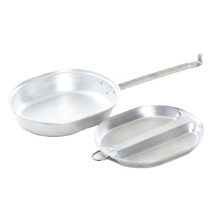 NORTH EAGLE ( ノースイーグル ) 丸型飯チン | ソロキャンプ | ソロクッカー | クッカー | 炊飯 | 料理 | 調理 | アルマイト加工 | 軽量 | 災害 | 防災 | アルミ | 食器 | 1合 | シンプル | NE1496