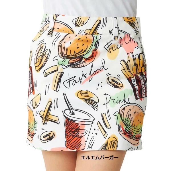 【 SALE 】 LOUDMOUTH ( ラウドマウス ) レディース ストレッチツイル 柄スカート | ゴルフ | スカート | 動きやすい | 764355 | 派手 | らうどまうす | 接触冷感 | 夏