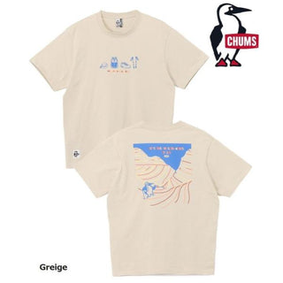 CHUMS ( チャムス ) グッドウェーブTシャツ | トップス | Tシャツ | 半袖 | 半袖Tシャツ | コットン | 型崩れしにくい | アウトドア | キャンプ | ハイキング | オシャレ | ちゃむす | CH01-2787