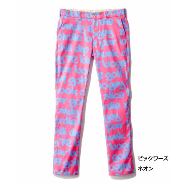 【 SALE 】 LOUDMOUTH ( ラウドマウス ) ストレッチツイル 柄ロングパンツ | メンズ | ゴルフ | ゴルフウェア | ストレッチ | 動きやすい | ポリエステル100% | 吸汗速乾 | UV | 764301 | らうどまうす | ロングパンツ | 派手