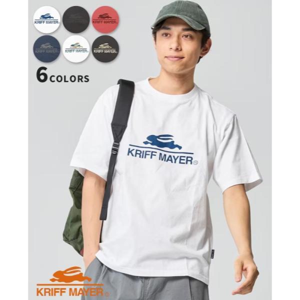 KRIFF MAYER ( クリフメイヤー ) フライングラビット | 半袖T | MENS | 2546302 | メンズ | Tシャツ | 半袖Tシャツ | 半袖 | 夏服 | シンプル | 綿100％ | 定番 | お出かけ | オシャレ | くりふめいやー | カジュアル