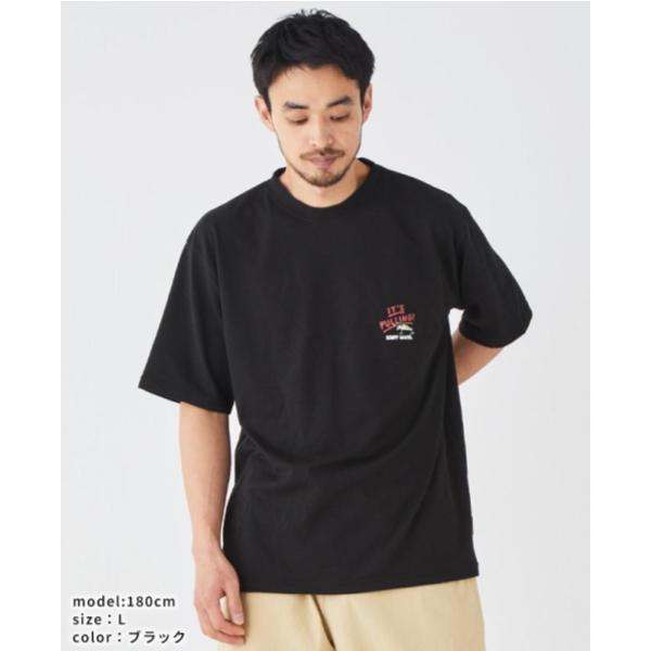 KRIFF MAYER ( クリフメイヤー ) BUG PROOFプリントT ( ルアー ) MENS | 2445107 | メンズ | 半袖シャツ | シャツ | Tシャツ | 夏服 | 半袖 | 防蚊 | バックプリント | 刺繍 | ワンポイント | 通気性 | アウトドア | キャンプ | くりふめいやー | カジュアル