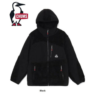 CHUMS ( チャムス ) ボンディングフリースパネルパーカー アウター | フリース | パーカー | フリース | マイクロフリース | ブービー | 刺繍 | 冬服 | フード付き | アウトドア | キャンプ | CH04-1419