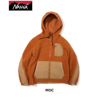 NANGA ( ナンガ ) ボア フリース フルジップパーカー BOA FLEECE FULL ZIP PARKA ( MEN ) メンズ | 冬 | 防寒 | ジャケット | アウター | ボア | リラックス | 撥水 | ソフト | N2530-1P117D | なんが