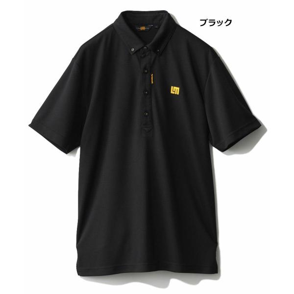 LOUDMOUTH ( ラウドマウス ) メンズ マットカノコ 無地半袖シャツ | シャツ | 半袖 | ゴルフ | ゴルフウェア | ウェア | マット | ポリエステル | シンプル | ロゴ | 無地 | 汎用 | 764601