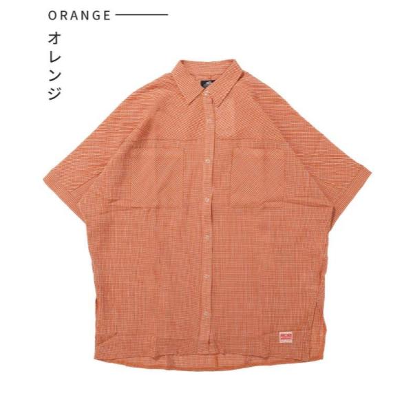 KRIFF MAYER ( クリフメイヤー ) スズシゲワイドシアーシャツ | LADYS | W2557205 | レディース | 半袖 | 体型カバー | 綿100% | ドルマンシャツ | オシャレ | カジュアル | 大人 | 日差し対策 | 冷房対策 | くりふめいやー
