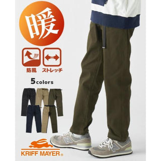 KRIFF MAYER ( クリフメイヤー ) 防風アタタカクライミングパンツ MENS | メンズ | パンツ | ロングパンツ | 防寒 | 冬 | 寒さ対策 | アウトドア | キャンプ | レジャー | ストレッチ | 暖かい | 起毛 | 2325126
