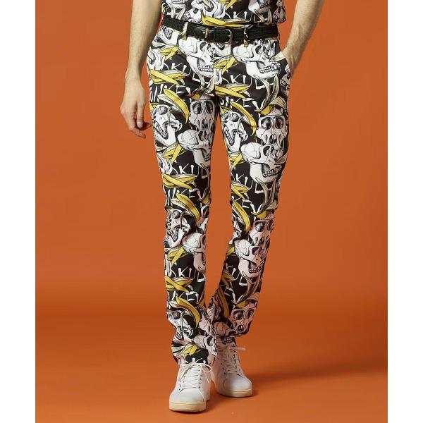 【 SALE 】 LOUDMOUTH ( ラウドマウス ) ストレッチツイル 柄ロングパンツ | メンズ | ゴルフ | ゴルフウェア | ストレッチ | 動きやすい | ポリエステル100% | 吸汗速乾 | UV | 764301 | らうどまうす | ロングパンツ | 派手