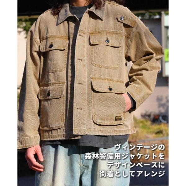 KRIFF MAYER ( クリフメイヤー ) マルチポケット森林ジャケット | MENS | 2535101 | メンズ | ジャケット | 春 | シンプル | ポケット | ヴィンテージ | アウター | オシャレ | くりふめいやー | レジャー | お出かけ | アウトドア | カジュアル
