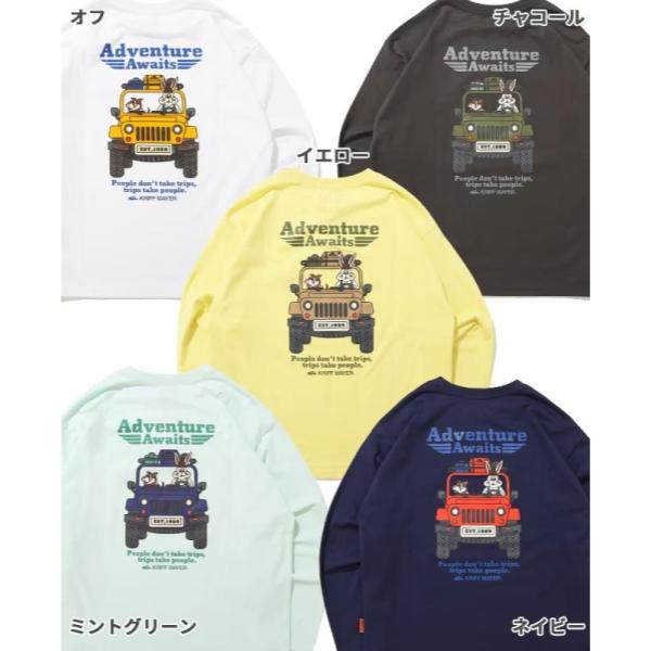 KRIFF MAYER ( クリフメイヤー ) クリフラビットロンT ( 車 ) MENS | メンズ | 2536303 | ロンT | 長袖 | Tシャツ | 長袖Tシャツ | アパレル | 綿100% | フロント | ユニセックス | 刺繍 | バックプリント | プリントT | くりふめいやー