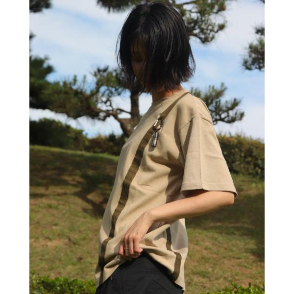 FIELD SEVEN ( フィールドセブン ) モーリーTシャツ オリジナル MOLLE 半袖Tシャツ モールシステム カラビナ対応 メンズ レディース ユニセックス アウトドア キャンプ フェス カジュアル