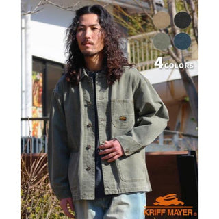 KRIFF MAYER ( クリフメイヤー ) マルチポケットカバーオール | MENS | 2535100 | メンズ | トップス | ウェア | デニム | カバーオール | シャツ | ジャケット | アウター | 2535100 | 綿 | くりふめいやー