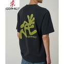 GRAMICCI ( グラミチ ) RUNNING MAN TEE ランニングマンTシャツ | 半袖 | Tシャツ | 半袖Tシャツ | アパレル | 夏服 | ドライタッチ | 肌触り | アウトドア | キャンプ | レジャー | お出かけ | G6SU-T107 | カジュアル | ぐらみち