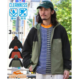 KRIFF MAYER ( クリフメイヤー ) クリーネスベンチレーションジャケット | MENS | 2537801 | メンズ | 春 | アウター | マウンテンパーカー | パーカー | フード | お出かけ | 軽い | 撥水 | 軽量 | キャンプ | レジャー | くりふめいやー | ストレッチ