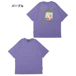 KRIFF MAYER ( クリフメイヤー ) ダジャレ半袖Tシャツ | デンワニデンワ | 2556303 | メンズ | ユニセックス | 半袖 | バックプリント | Tシャツ | 半袖Tシャツ | 綿100% | 夏服 | アパレル | トップス | くりふめいやー