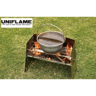 UNIFLAME ( ユニフレーム ) 焚き火鍋 26cm | 鍋 | アウトドア | キャンプ | 調理器具 | 料理 | ファミリーキャンプ