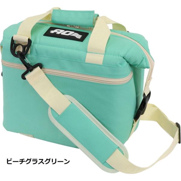 【 新色 】 AO Coolers ( エーオークーラーズ ) 9パック キャンバス ソフトクーラー | クーラー | クーラーバッグ | ソフトクーラー | 運動会 | ピクニック | キャンプ | アウトドア | レジャー | 8.5L | 定番 | AO9 | ビーチグラスグリーン | ブルーベル