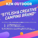 KZM OUTDOOR（ カズミ アウトドア ）ニノミニリラックスチェア キャンプ椅子 アウトドア チェア コンパクト おしゃれ メッシュポケット ベルクロ 軽量 折りたたみ キャンプ用品 (kzm-k22t1c04)