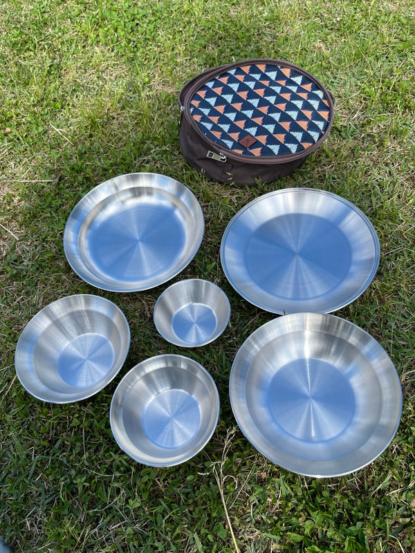 KINOX ( キノックス ) CAMPING BOWL(8P)&BAG SET KI24A018