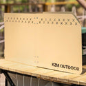 KZM OUTDOOR（ カズミ アウトドア ）ウインドシールド S 風避け コンロ バーナー ウィンドシールド ウィンドスクリーン 防風 風防 仕切り キャンプ アウトドア キャンプ用品 (kzm-k21t3k04)