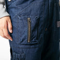 grn outdoor(ジーアールエヌアウトドア) HIASOBI CAMPER BIG BEN OVERALL【BLACKDENIM】