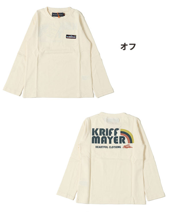 KRIFF MAYER（クリフメイヤー）KIDSシャリ天プリントTEE 2237829K