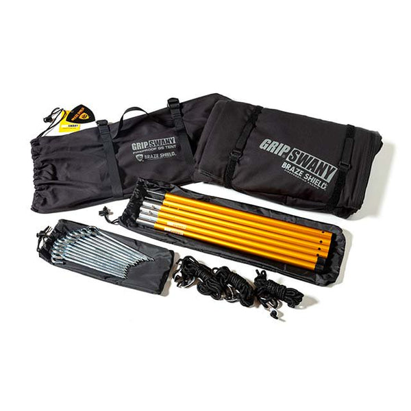 GRIP SWANY（グリップスワニー）FIREPROOF GS TENT (Special Edition) / JET BLACK　GST-01