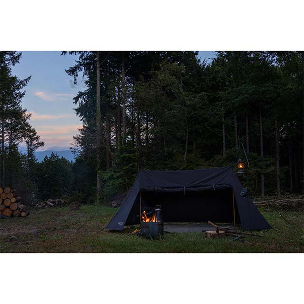 GRIP SWANY（グリップスワニー）FIREPROOF GS TENT (Special Edition) / JET BLACK　GST-01