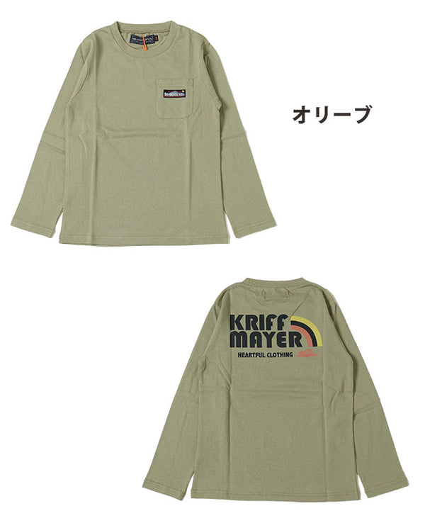 KRIFF MAYER（クリフメイヤー）KIDSシャリ天プリントTEE 2237829K