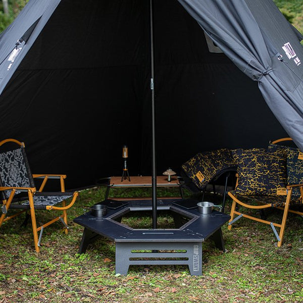 GRIP SWANY（グリップスワニー）FIRE PROOF GS MOTHER TENT/ BLACK　GST-04