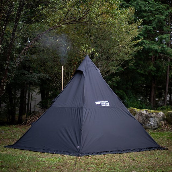 GRIP SWANY（グリップスワニー）FIRE PROOF GS MOTHER TENT/ BLACK　GST-04