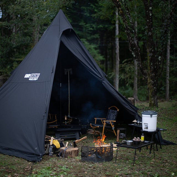 GRIP SWANY（グリップスワニー）FIRE PROOF GS MOTHER TENT/ BLACK　GST-04