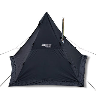 GRIP SWANY（グリップスワニー）FIRE PROOF GS MOTHER TENT/ BLACK　GST-04