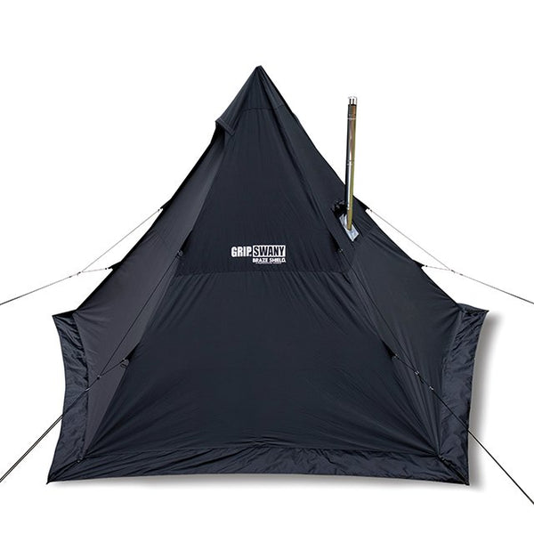 GRIP SWANY（グリップスワニー）FIRE PROOF GS MOTHER TENT/ BLACK　GST-04