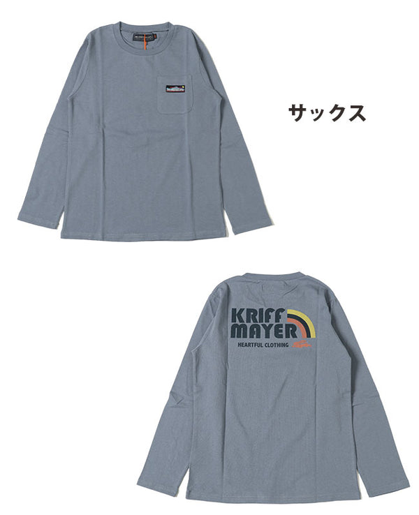 KRIFF MAYER（クリフメイヤー）KIDSシャリ天プリントTEE 2237829K