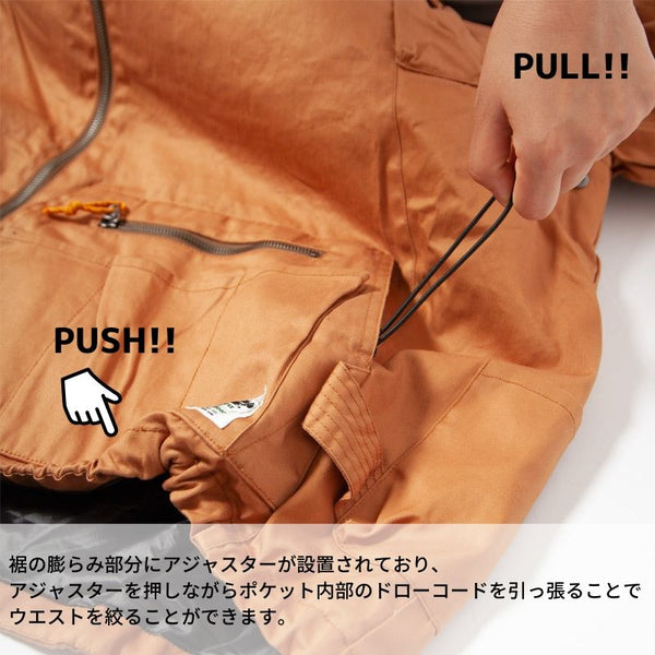 grn outdoor(ジーアールエヌアウトドア) HIASOBI CAMPER JACKET【CAMEL】