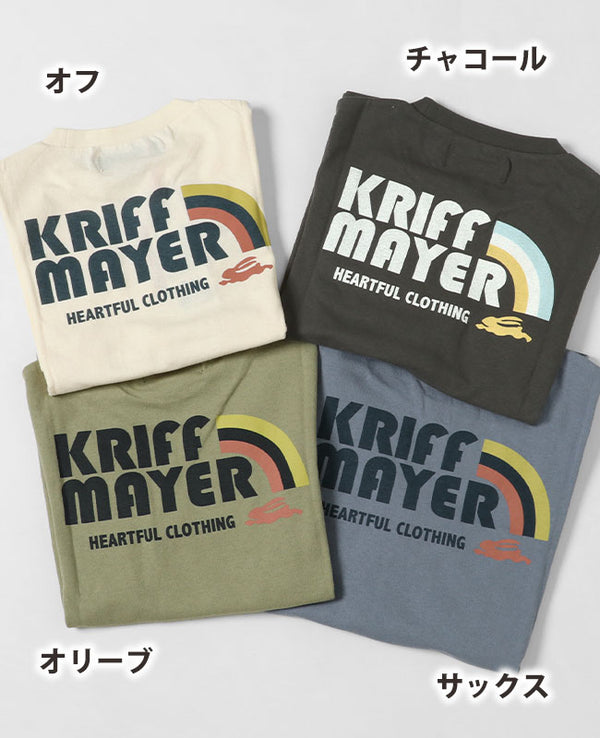 KRIFF MAYER（クリフメイヤー）KIDSシャリ天プリントTEE 2237829K