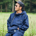 grn outdoor(ジーアールエヌアウトドア) HIASOBI CAMPER JACKET【INDIGO】