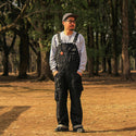 grn outdoor(ジーアールエヌアウトドア) HIASOBI CAMPER BIG BEN OVERALL【BLACKDENIM】