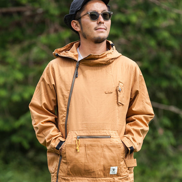 grn outdoor(ジーアールエヌアウトドア) HIASOBI CAMPER JACKET【CAMEL】