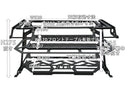 NATURE TONES ( ネイチャートーンズ ) The Heavy Stand ヘビースタンドミニ　サテンブラック