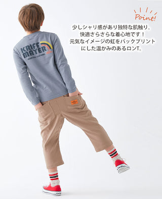 KRIFF MAYER（クリフメイヤー）KIDSシャリ天プリントTEE 2237829K