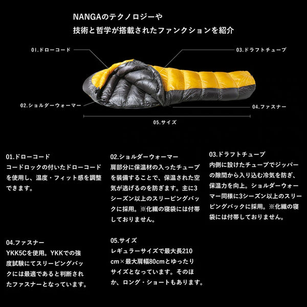 NANGA(ナンガ) UDD BAG380  レギュラー