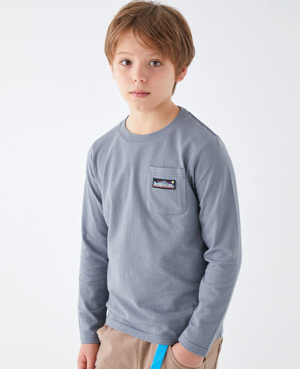 KRIFF MAYER（クリフメイヤー）KIDSシャリ天プリントTEE 2237829K