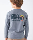 KRIFF MAYER（クリフメイヤー）KIDSシャリ天プリントTEE 2237829K